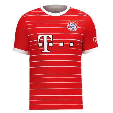 Футболка Баварія (Bayern Munich) 2022-2023 ігрова/повсякденна 11220302-1 колiр: червоний
