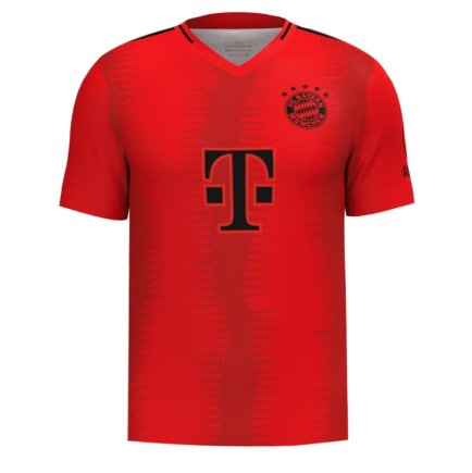 Новая Футболка Бавария (Bayern Munich) 2024-2025 игровая/повседневная 15236702-1 цвет: красный