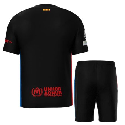 Нова Футбольна форма Barcelona (Barca, Барса) 2024-2025 ігрова/повсякденна 15220101-1 колiр: чорний