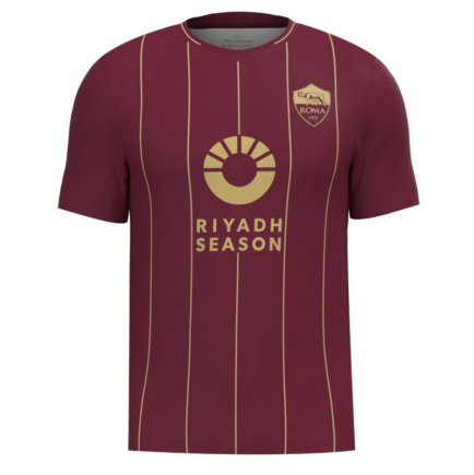 Футбольная форма Roma (Рома) 2024-2025 игровая/повседневная 15221616-1 цвет: бордовый