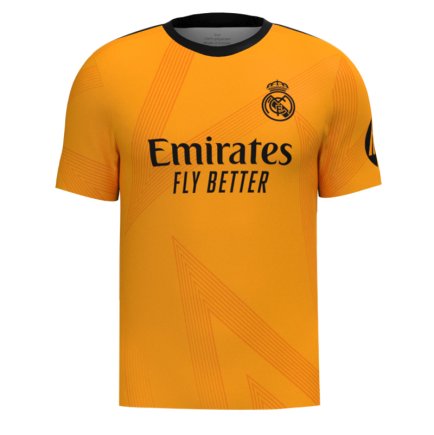 Футболка Real Madrid (Реал Мадрид) 2024-2025 ігрова/повсякденна 15223505 колiр: помаранчевий