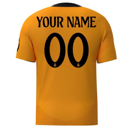 Футболка Real Madrid (Реал Мадрид) 2024-2025 ігрова/повсякденна 15223505 колiр: помаранчевий