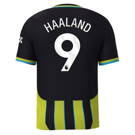 Футбольная форма Манчестер Сити Холанд 9 (Manchester City Haaland 9) 2024-2025 игровая/повседневная 15225007-1 цвет: зеленый