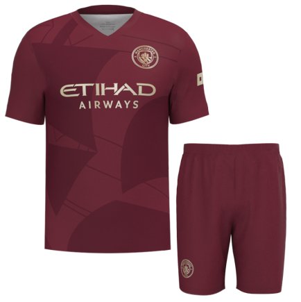 Футбольна форма Манчестер Сіті Бернарду 20 (Manchester City Bernardo 20) 2024-2025 ігрова/повсякденна 15229416 колiр: бордовий