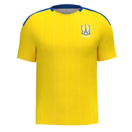 Футбольная форма Украина Довбик 11 (Ukraine Dovbyk 11) 2024-2025 игровая/повседневная 15226303-1 цвет: желтый