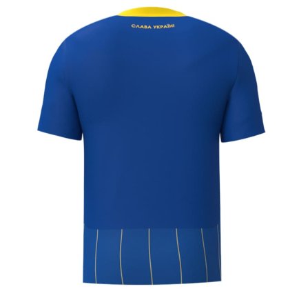 Футбольная форма Украина с гербом 2024-2025 игровая/повседневная 15225504-1 цвет: синий