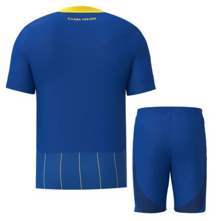 Футбольная форма Украина с гербом 2024-2025 игровая/повседневная 15225504-1 цвет: синий