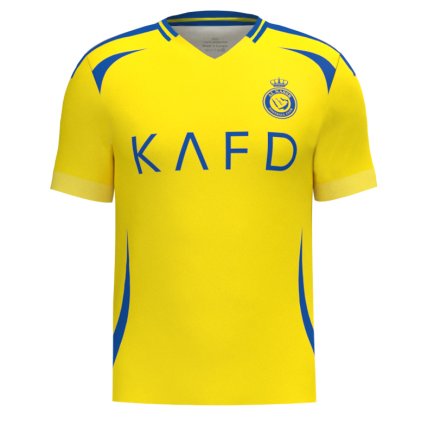 Футболка Аль-Наср (Al Nassr) 2024-2025 игровая/повседневная 15228403-1 цвет: желтый