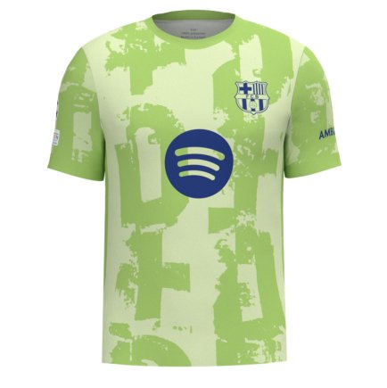 Футбольная форма Барселона Педри 8 (Barcelona Pedri 8) 2024-2025 игровая/повседневная 15231407-1 цвет: зеленый