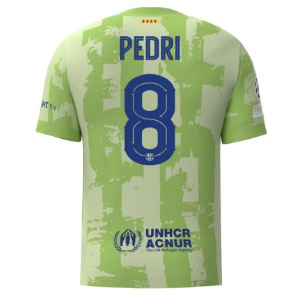 Футбольная форма Барселона Педри 8 (Barcelona Pedri 8) 2024-2025 игровая/повседневная 15231407-1 цвет: зеленый
