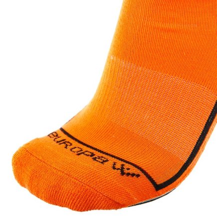 Гетры футбольные Europaw EP-001 с трикотажным носком цвет: оранжевый