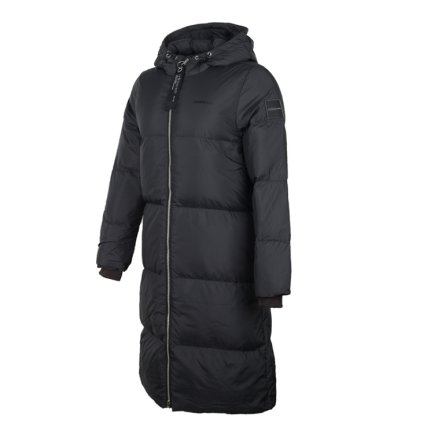 Пуховик Adidas W L DWN PARKA DM2036 женский цвет: черный