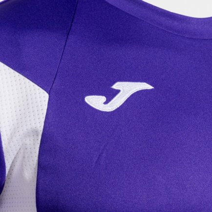 Футболка Joma MANGA CORTA WINNER III 103150.552 цвет: фиолетовый/белый