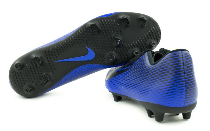 Бутсы Nike Bravata II FG 844436-400 цвет: синий/черный