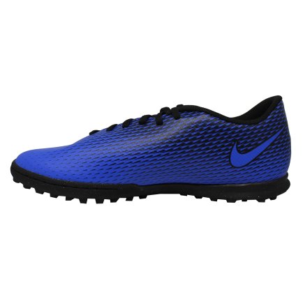 Сороконіжки Nike BravataX II TF 844437-400 колір: синій/чорний (офіційна гарантія)