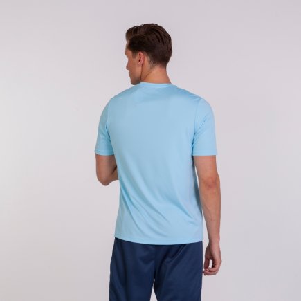 Футболка игровая Joma Combi 100052.350 голубая