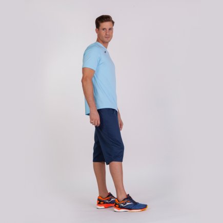 Футболка игровая Joma Combi 100052.350 голубая