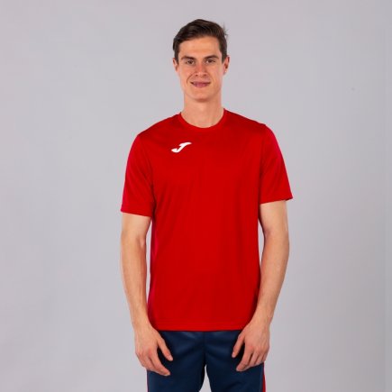 Футболка игровая Joma Combi 100052.600 красная