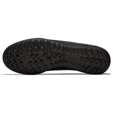 Сороконожки Nike Mercurial VAPOR 12 CLUB TF AH7386-001 цвет: черный (официальная гарантия)