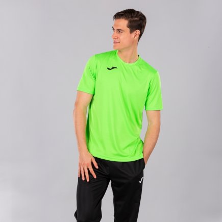 Футболка Joma Combi 100052.020 цвет: зеленый неон