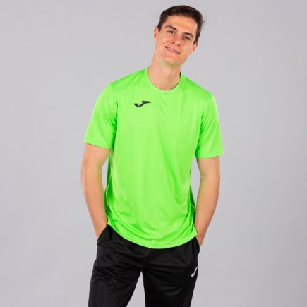 Футболка Joma Combi 100052.020 цвет: зеленый неон