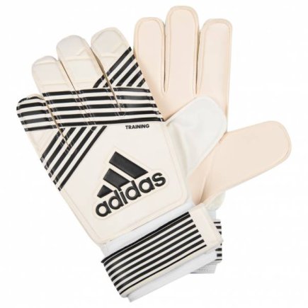 Вратарские перчатки Adidas ACE JUNIOR BS1517 детские цвет: черный/белый