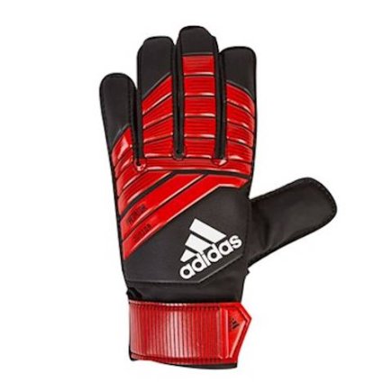 Вратарские перчатки Adidas Predator JUNIOR CW5606 детские цвет: черный/красный/белый