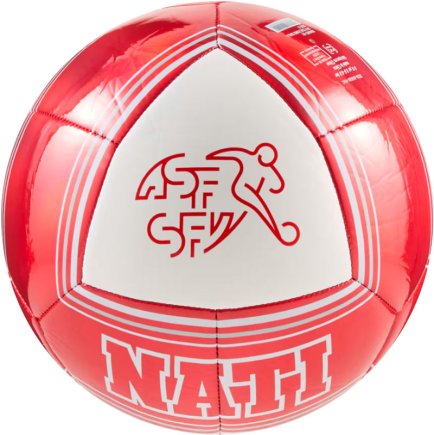 Мяч футбольный Puma Switzerland Culture Ball 084987 01 размер 5