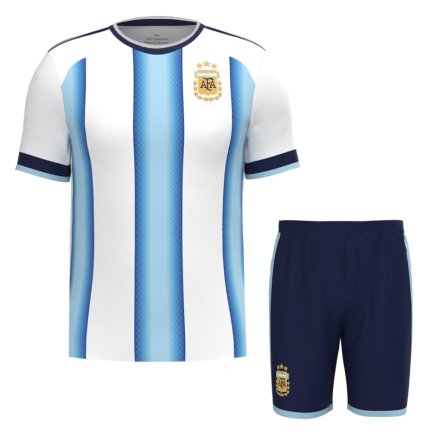 Нова Футбольна форма збірної Аргентини Мессі 10 Чемпіонат Світу 2026 (Messi 10 World Cup 2026) ігрова/повсякденна 17269511 колiр: блакитний