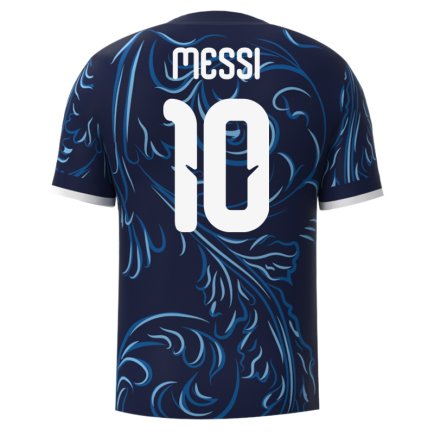 Нова Футболка збірної Аргентини Мессі 10 Чемпіонат Світу 2026 (Messi 10 World Cup 2026) ігрова/повсякденна 17260112 колiр: темно-синій