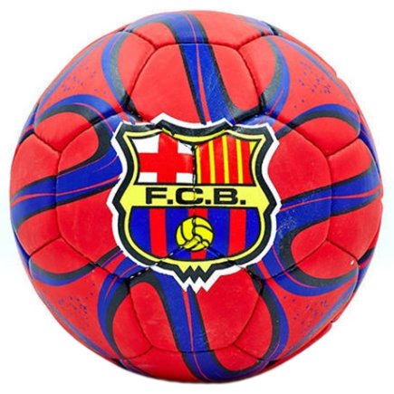 М'яч футбольний Barcelona червоно-жовто-синій розмір 5