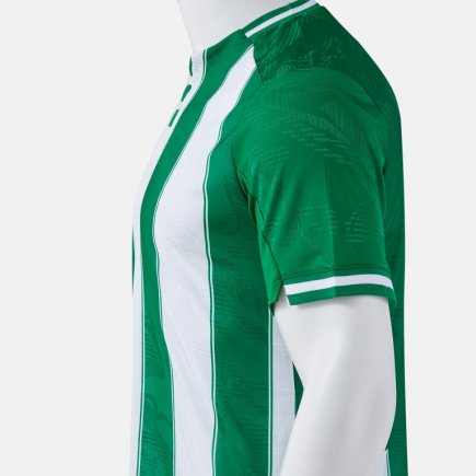 Футболка игровая Joma PREMIER 104594.452 цвет: зеленый/белый