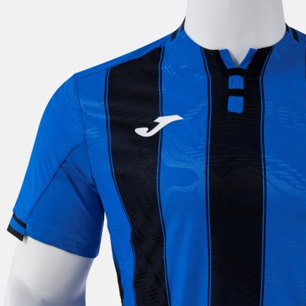 Футболка игровая Joma PREMIER 104594.701 цвет: синий/черный