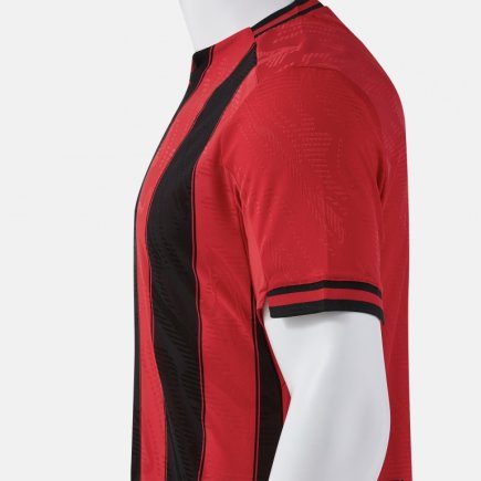 Футболка ігрова Joma PREMIER 104594.601 колір: червоний/чорний