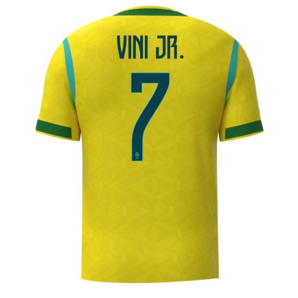 Нова Футбольна форма збірної Бразилії Вінісіус Жуніор 7 Чемпіонат Світу 2026 (Vini Jr 7 World Cup 2026) ігрова/повсякденна 17260603 колiр: жовтий