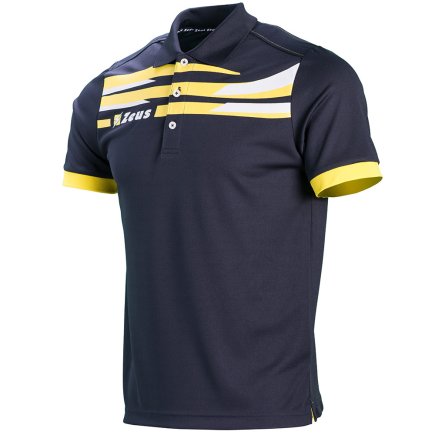 Поло Zeus POLO ITACA BL/GI Z00596 цвет: темно-синий/желтый