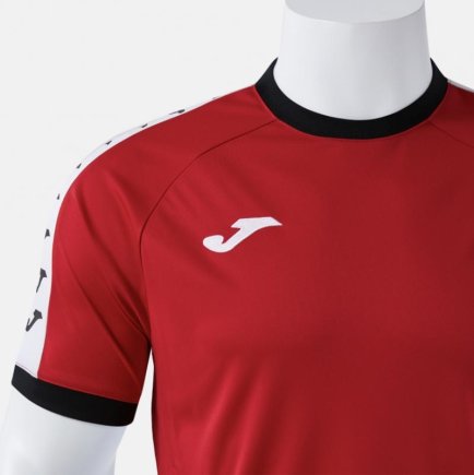Футболка игровая Joma HEROIC 105135.601 цвет: красный/черный