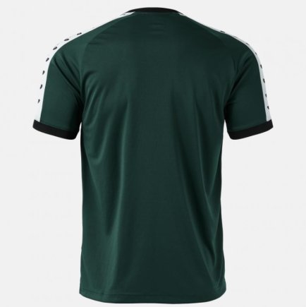 Футболка игровая Joma HEROIC 105135.471 цвет: темно-зеленый/черный