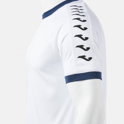 Футболка игровая Joma HEROIC 105135.203 цвет: белый/темно-синий