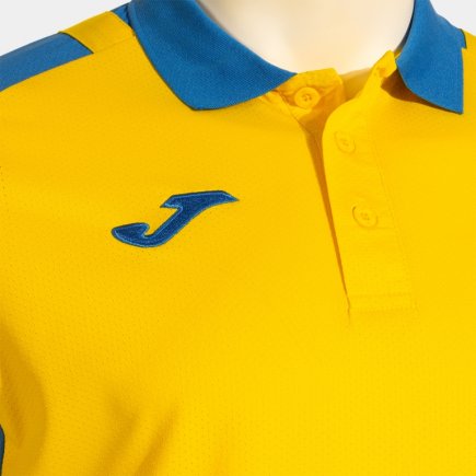 Поло Joma LIDER 104489.907 колір: жовтий/синій