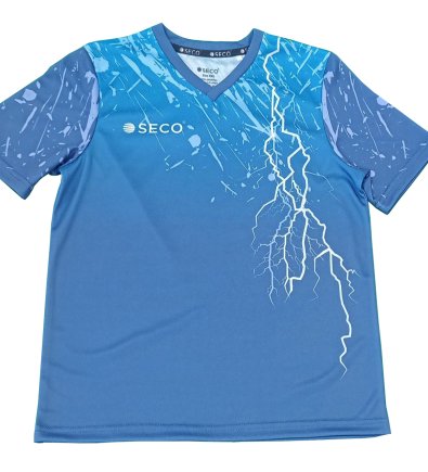 Футболка ігрова SECO Lightning 22221504 колiр: синій