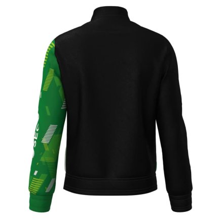 Кофта спортивная SECO Forza Black 22310107 цвет: зеленый