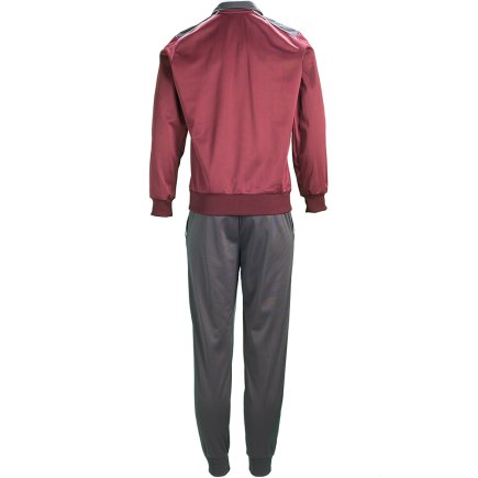 Спортивный костюм Lotto MASON VII SUIT RIB BS PL T5445 цвет: бордовый/серый