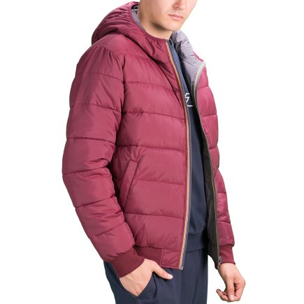 Куртка Lotto JONAH III BOMBER HD TWIN S9349 цвет: бордовый/серый