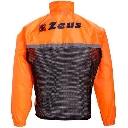 Вітрівка для бігу (довгий рукав) Zeus RUNNER MANICA LUNGA Z00706 колір: помаранчевий