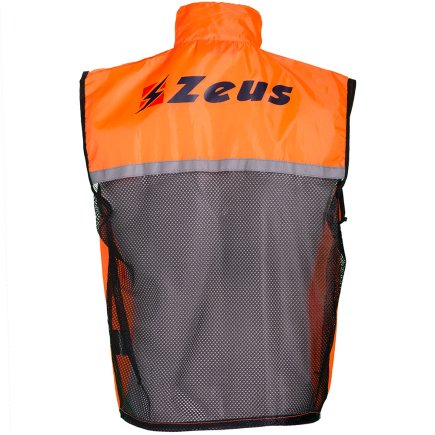 Ветровка для бега (без рукавов) Zeus RUNNER SMANICATO Z00708 цвет: оранжевый
