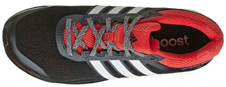 Кросівки Adidas SUPERNOVA GLIDE BOOST 7 B40269 колір: чорний/червоний
