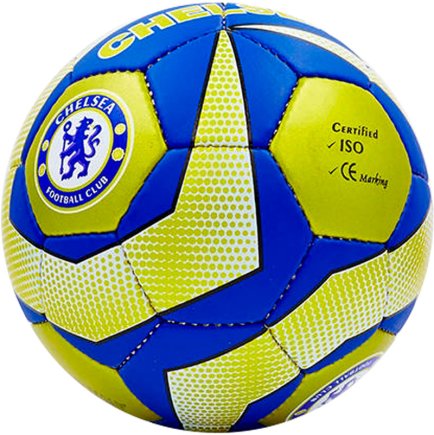 Мяч футбольный Chelsea размер 5 цвет: белый/синий/желтый
