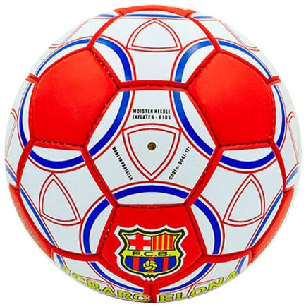 Мяч футбольный Barcelona размер 5 цвет: красный/белый/синий
