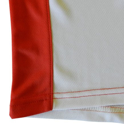 Комплект формы Prime цвет: белый/красный с нанесением на заказ